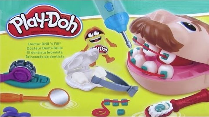 Пластилин Плей До на Русском Play Doh Играем в Доктора. Пластилин для Детей. Игрушки для Детей