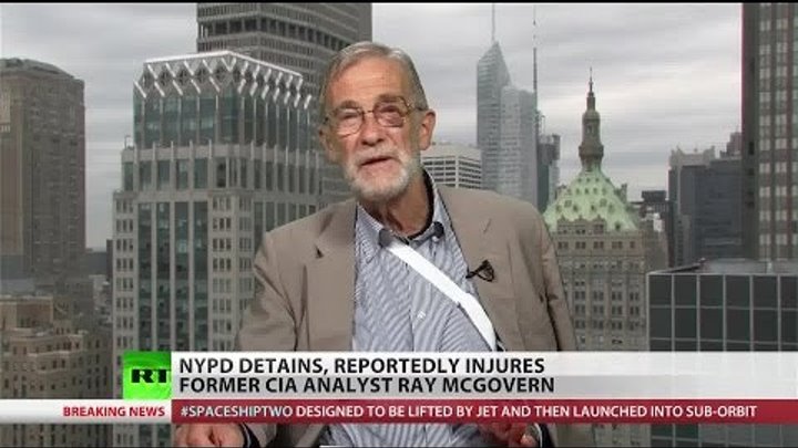 Ex-CIA Officer Ray McGovern describes his brutal arrest by NYPD