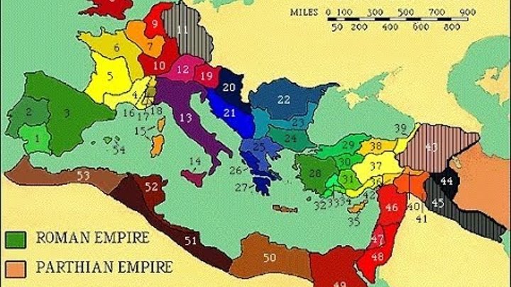 ИТАЛИЯ: Как выглядел Древний Рим... Карта Римской Империи... ROME ITALY