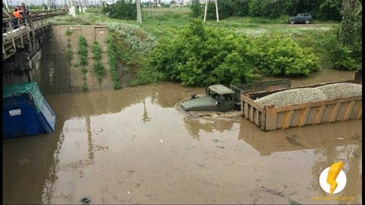 Волжский переживает очередное наводнение
