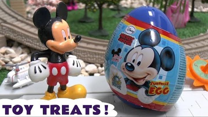 Disney Planes Thomas and Friends Mickey Mouse Surprise Eggs with Cars Toy Story and Sofia Toys