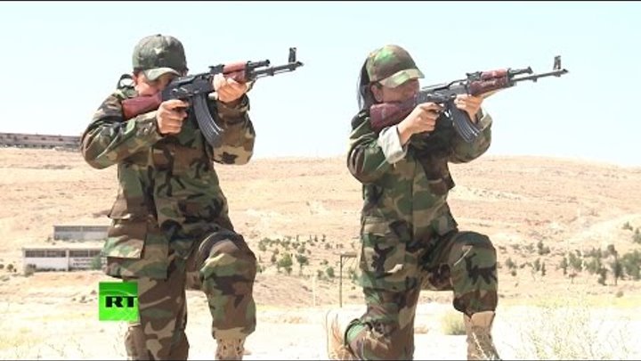 Женский батальон армии САР участвует в самых сложных боевых операциях