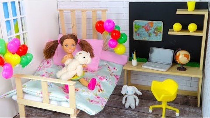 Как сделать Домик для Куклы Своими руками Мультик #Барби Игрушки для девочек