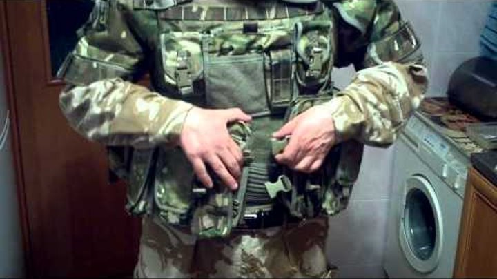 Бронежилет Osprey 4 Body Armour в новой расцветке MTP CAMO армии Великобритании.
