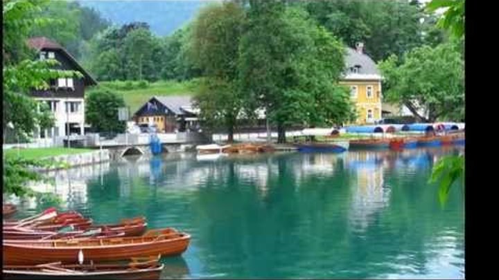 Lake Bled in Slovenia Озеро Блед, Словения