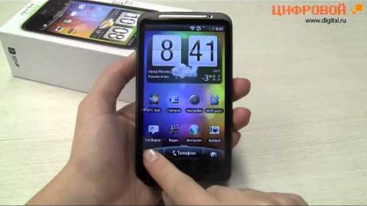 Видеообзор смартфона HTC Desire HD