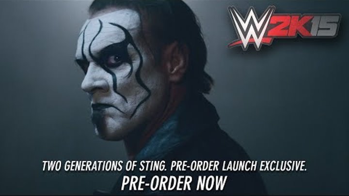 WWE 2K15 - Sting Pre-Order Launch Exclusive WWE 2K15 - Sting Pre-Order Launch Exclusive