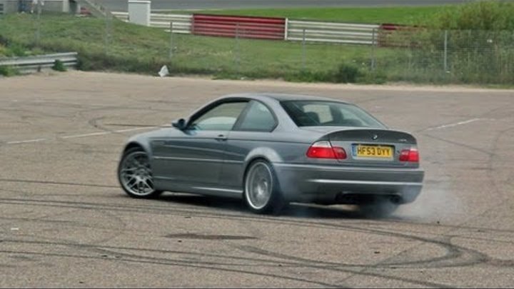 4x BMW E46 M3 CSL - BURNOUT Sounds!! 4x BMW E46 M3 CSL - BURNOUT Sounds!!