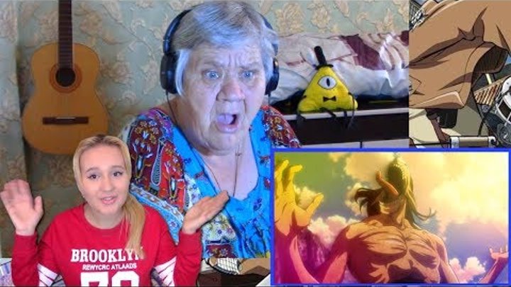 АТАКА ТИТАНОВ 3 СЕЗОН 1 СЕРИЯ/ бабушка смотрит онлайн АТАКА ТИТАНОВ 3 СЕЗОН 1 СЕРИЯ/ бабушка смотрит