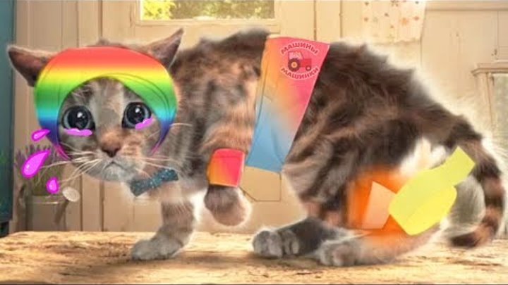 Приключения маленького котенка мультик игра для маленьких детей! #игровой мультфильм новые серии