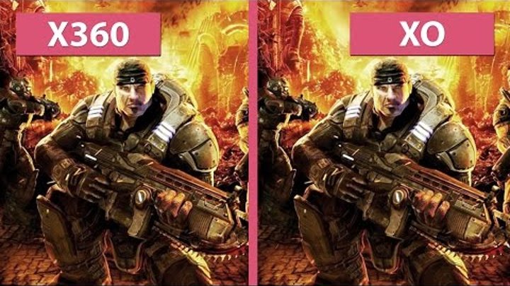 Gears of War – Xbox 360 vs. Xbox One Ultimate Edition (Beta) Graphics Comparison [60 fps][FullHD]