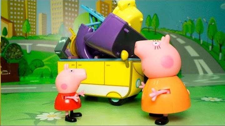 Мультики для детей - Свинка Пеппа на русском новые серии - Мебельный БАБАХ! Мультфильмы для детей!