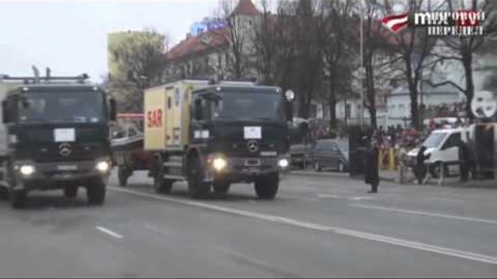 Латвийский военный парад