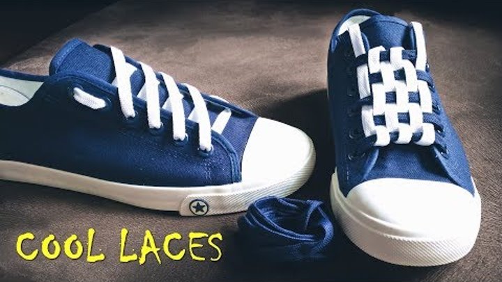 LACE SHOES - 5 cool ideas how to tie shoe laces