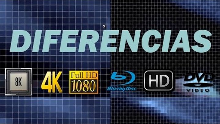 Diferencias entre 4K, HD, Full HD, Ultra HD, 8K, Televisores, Blu-ray y DVD, HD Ready Vs Quad HD