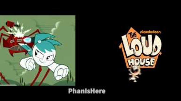 My Life As A Teenage Robot and The Loud House Theme Mix