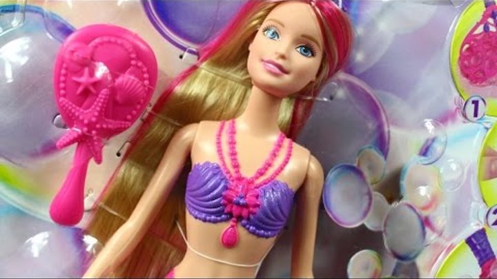 Barbie Bubble-tastic Mermaid Doll / Барби Русалочка с волшебными пузырьками - Make a Splash - CFF49 Barbie Bubble-tastic Mermaid Doll / Барби Русалочка с волшебными пузырьками - Make a Splash - CFF49
