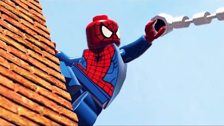 LEGO Marvel Super Heroes 3D The Movie Game 3 - Hawk-Eye, Black Widow, Spiderman LEGO Marvel Super Heroes 3D The Movie Game 3 - Hawk-Eye, Black Widow, Spiderman
