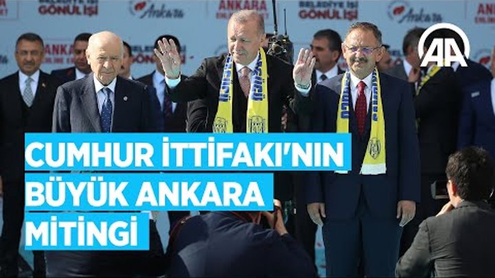 AK Parti ve MHP'den ortak Büyük Ankara Mitingi