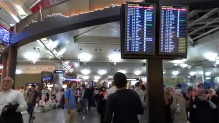 İstanbul Atatürk Havalimanı (International Departure Terminal) 2015-01-02 смотреть онлайн İstanbul Atatürk Havalimanı (International Departure Terminal) 2015-01-02