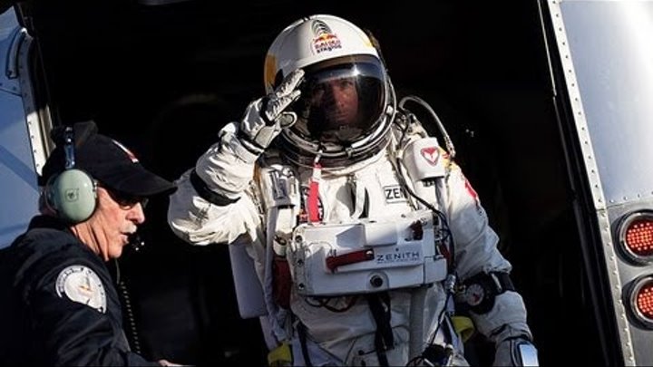 Felix Baumgartner Skydives From Space, Proves Red Bull May Hinder Human Survival Instinct Felix Baumgartner Skydives From Space, Proves Red Bull May Hinder Human Survival Instinct