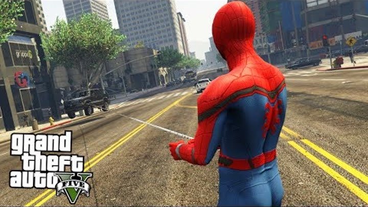 GTA 5 МОДЫ: ЧЕЛОВЕК ПАУК - Spiderman смотреть онлайн GTA 5 МОДЫ: ЧЕЛОВЕК ПАУК - Spiderman