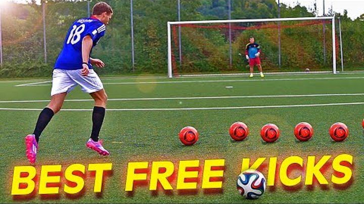 BEST OF - Free Kicks, Shots & Skills 2014 by freekickerz