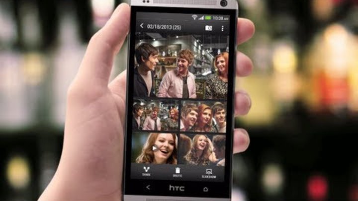 HTC One (M7) - Instantly create and share events with Video Highlights