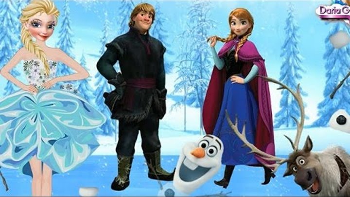 Disney Принцесса Игры—Эльза Холодное сердце Королева моды—Мультик Онлайн Видео Игры Для Детей 2015