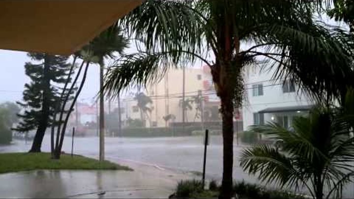 Isaac Tropical Storm Miami Beach