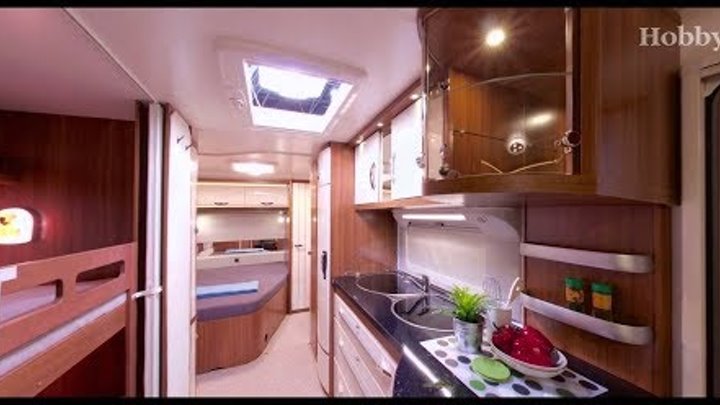 Дом на колесах серии Premium с детскими кроватями Hobby Premium 650 UKFe. Модельный ряд 2019 смотреть онлайн Дом на колесах серии Premium с детскими кроватями Hobby Premium 650 UKFe. Модельный ряд 2019