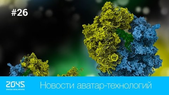 #26 Новости аватар-технологий / 3D-модель мозга, Модифицирование Т-клетки и рибосомы etc.