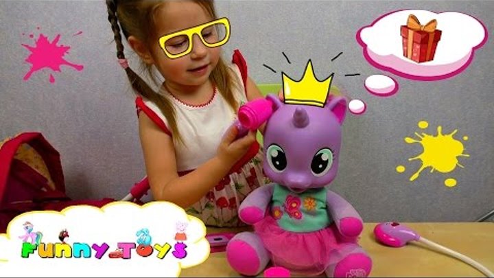 ИГРАЕМ в ДОКТОРА Лечим куклу МАЙ ЛИТЛ ПОНИ Лили BABY DOCTOR game for KIDS My Little Pony Lily ИГРАЕМ в ДОКТОРА Лечим куклу МАЙ ЛИТЛ ПОНИ Лили BABY DOCTOR game for KIDS My Little Pony Lily