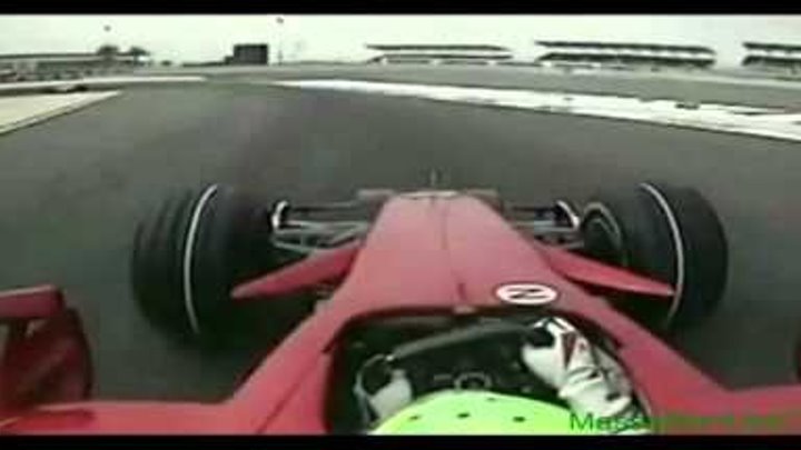 F1 Felipe Massa Onboard Lap at Bahrain 2008 [HD]