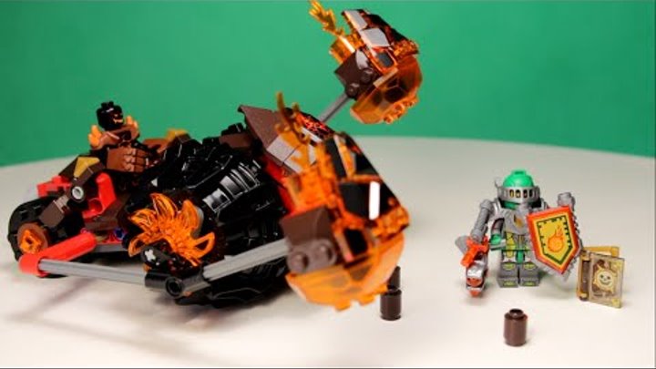 LEGO NEXO KNIGHTS - MOLTOR'S LAVA SMASHER, 70313 / ЛЕГО НЕКСО НАЙТС - ЛАВИННЫЙ РАЗРУШИТЕЛЬ МОЛТОРА.