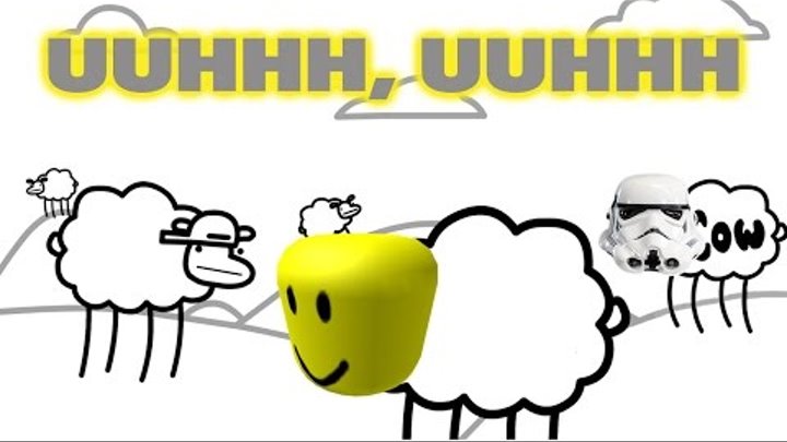 Beep Beep Im A Sheep But Every Beep Is Replaced With The Roblox Death Sound Oof Oof Im A Sheep -