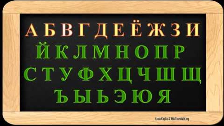 Sing Russian Alphabet - Level 0 Sing Russian Alphabet - Level 0