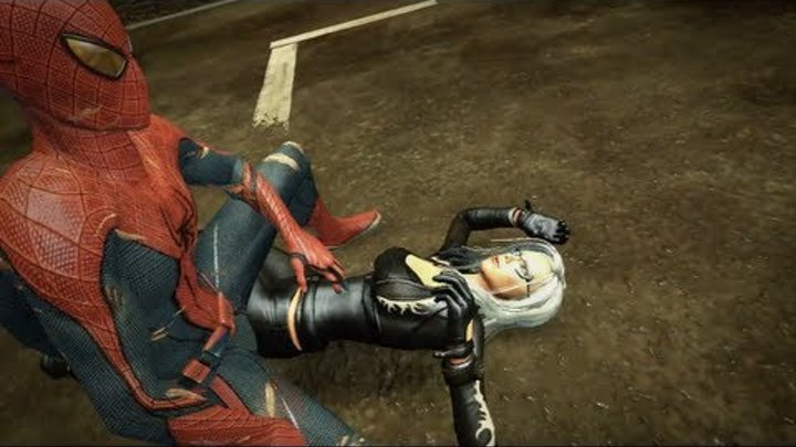 The Amazing Spider-Man Black Cat Boss Fight & Scene