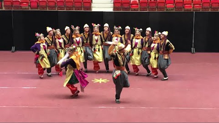 Halk Oyunları Adana Bölge Birincisi ( Gaziantep İl Genel Meclisi Anadolu Lisesi ) 🕺👫👫👫💃