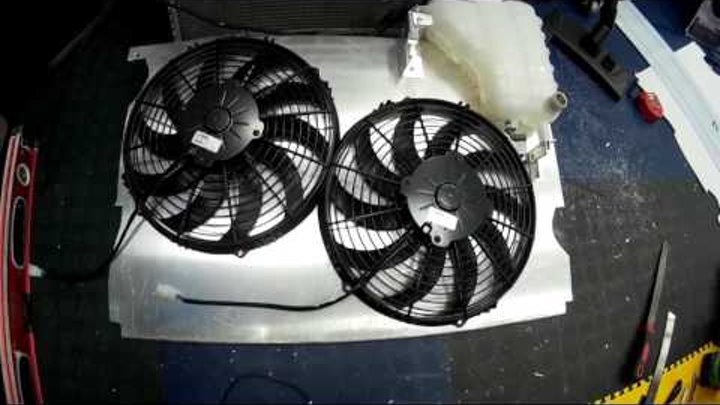 BMW E39 M5 S62 V8 Twin Electric Radiator Fan Conversion + Alloy Shroud Manufacture DIY How-To Guide