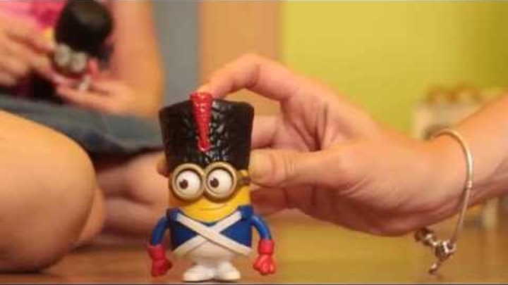 Миньоны 2015 игрушки Хэппи Мил Макдональдс часть3 / Minions 2015 happy Meal toys McDonald