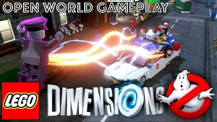 LEGO Dimensions Open World Game-Play (w/ Ghostbuster Level Pack)
