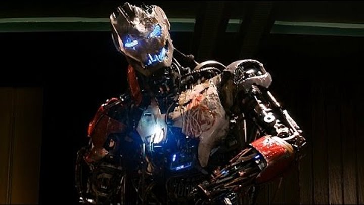 Avengers: Age of Ultron - First Fight vs Ultron Scene - Movie CLIP HD Avengers: Age of Ultron - First Fight vs Ultron Scene - Movie CLIP HD