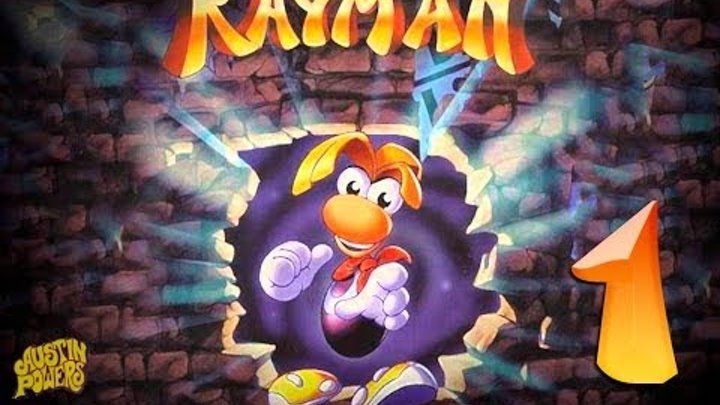 Rayman 1995-серия 1 [Знакомство, спасаем первых электунов.]