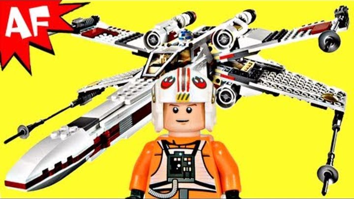 X-WING Starfighter - Lego Star Wars Set 9493 Animated Building Review X-WING Starfighter - Lego Star Wars Set 9493 Animated Building Review