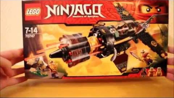 LEGO Ninjago 70747: Скорострельный истребитель Коула