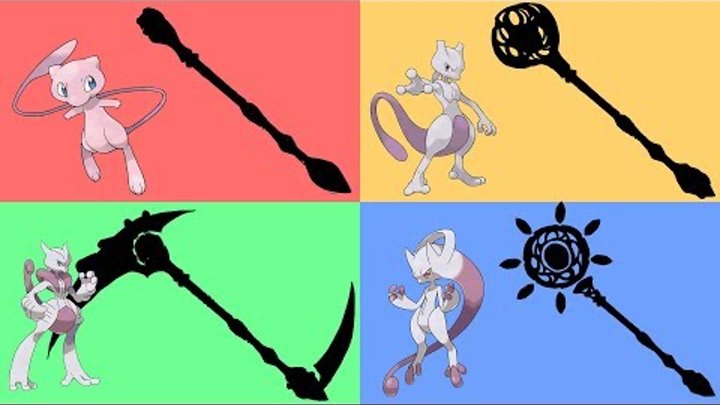 Pokemon as Weapons Requests #16: Mew, Mewtwo, Mega Mewtwo X and Y Pokemon as Weapons Requests #16: Mew, Mewtwo, Mega Mewtwo X and Y