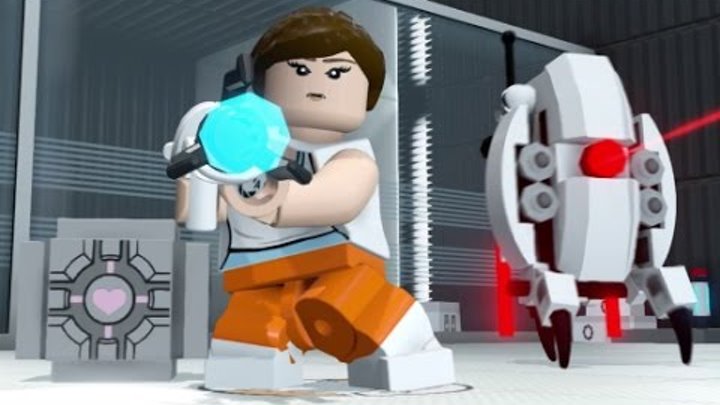 LEGO Dimensions - Chell Open World Free Roam (Character Showcase / Aperture Science)