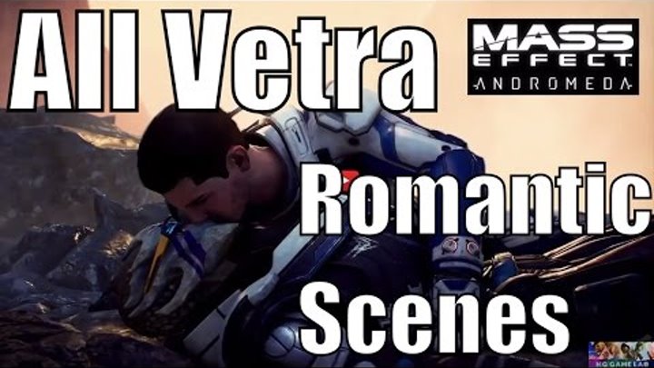 Mass Effect Andromeda Complete Vetra Romance & Flirting Scenes (Mass Effect 4 by Bioware) @MGGameLab