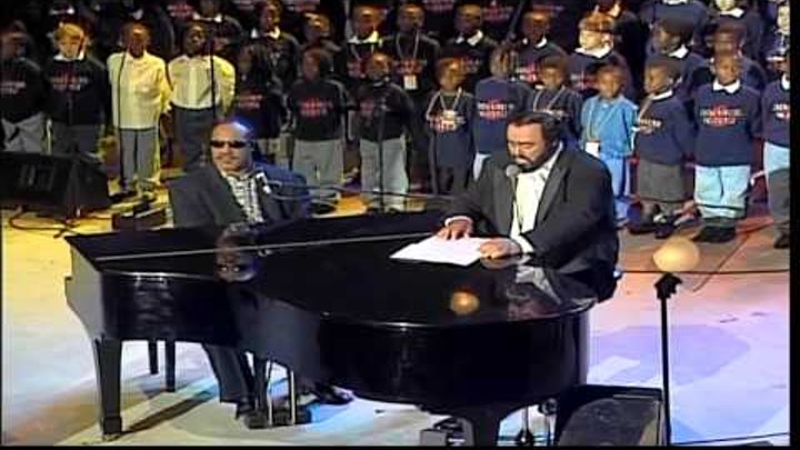 Peace Wanted Just To Be Free - L. Pavarotti & S. Wonder Peace Wanted Just To Be Free - L. Pavarotti & S. Wonder